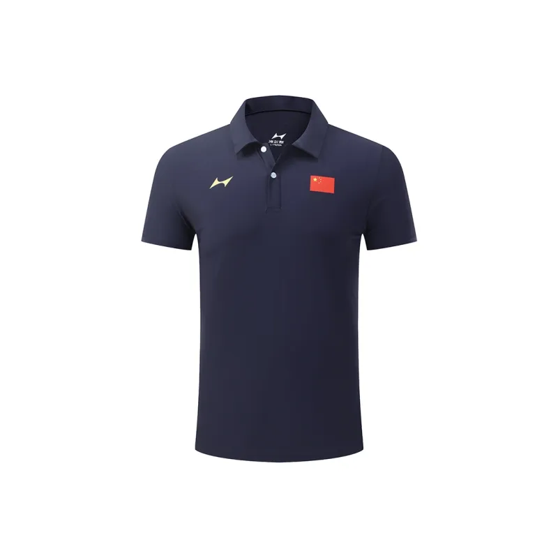 HEALTH Polo Shirt Men's Navy Blue-0