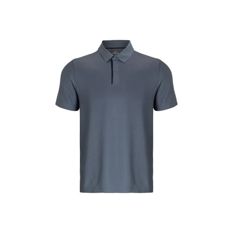 Under Armour Tour Tour Tips Polo Shirt Men's Grit Ash-0