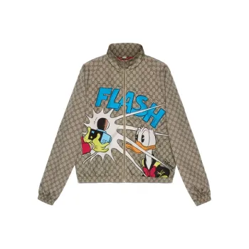 GUCCI X Disney Donald Duck Monogram Techno Jacket