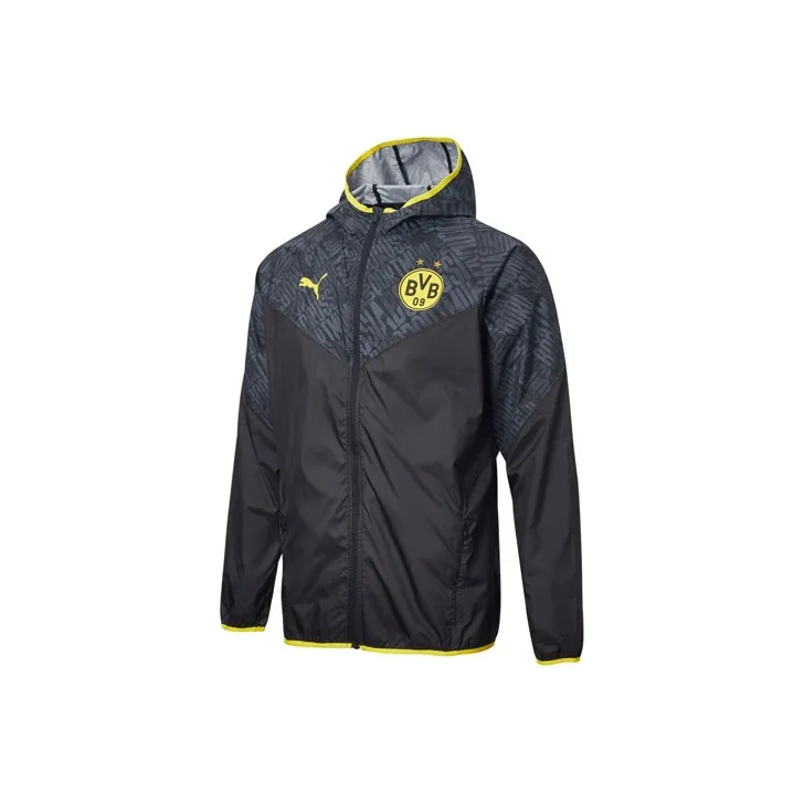 PUMA Dortmund Jacket Men's Black-0