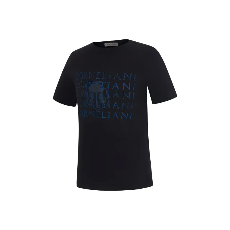 Corneliani T Shirts Men Black-2