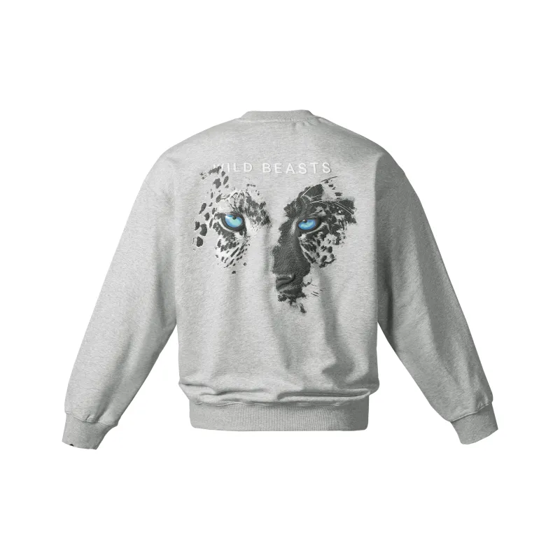 OSIRIS Leopard Print Sweatshirt Unisex-5