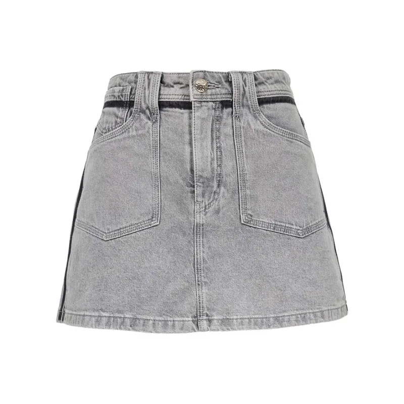 ONLY Denim Shorts Women's J08 Light Denim Gray-1