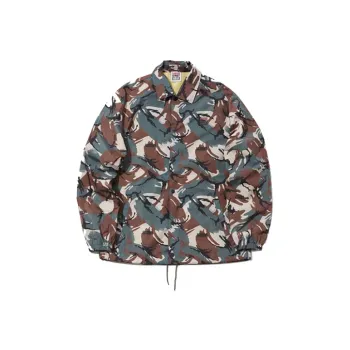 Vision Street Wear Jackets Unisex Green Camouflage