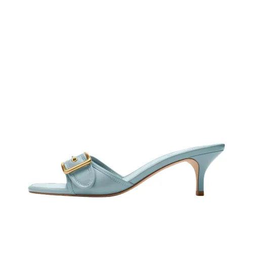 COACH Margot Slide Slippers 5.7cm Women's Blue