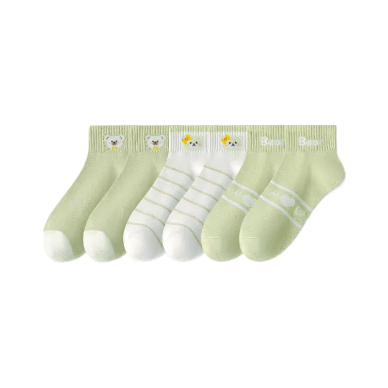Cotton Gene Ankle Socks Women's 6 Pack-13