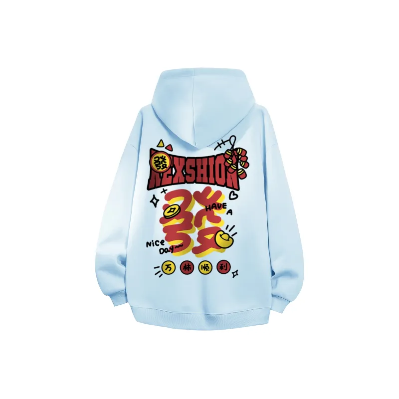 REXSHION Sweatshirt Unisex Burgundy-13