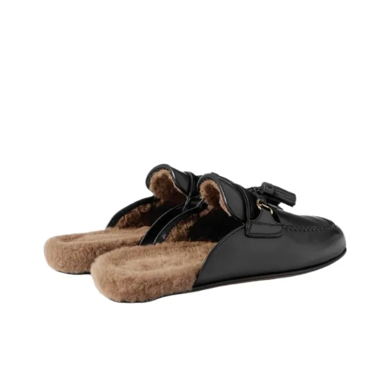 TF Closed Toe Slippers Men's Black-3