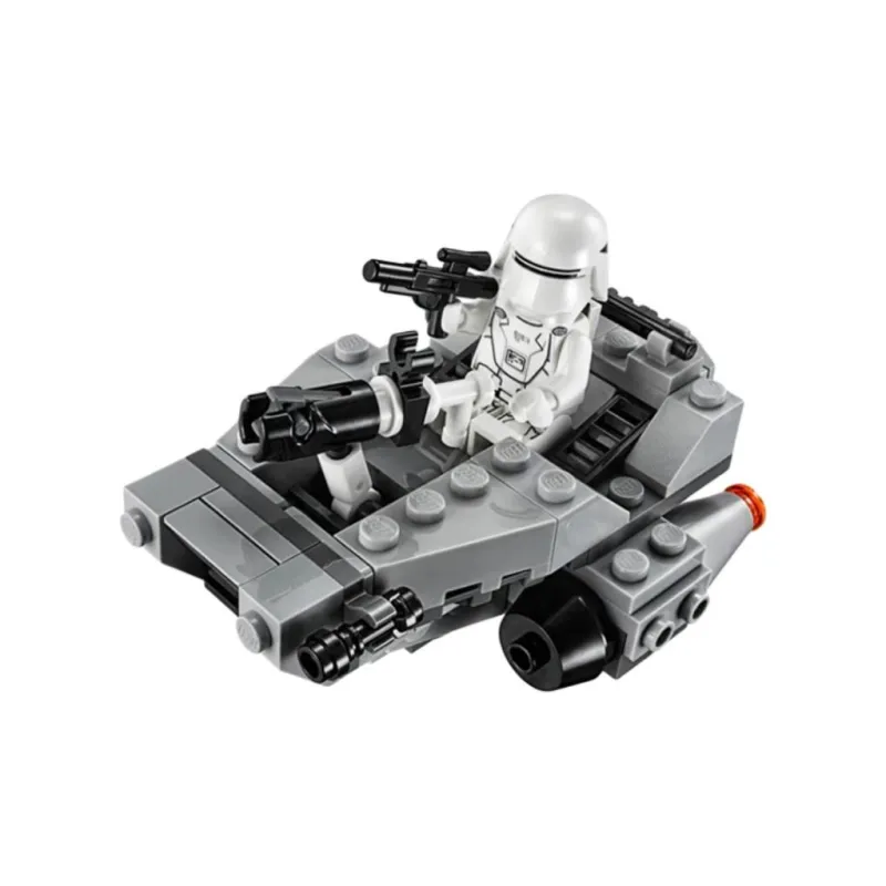LEGO Star Wars Collection First Level Snowfield Flying Bike Building Blocks 91pcs 75126-1