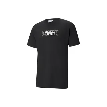 Maison Kitsune X PUMA X MAISON T Shirts Unisex Black