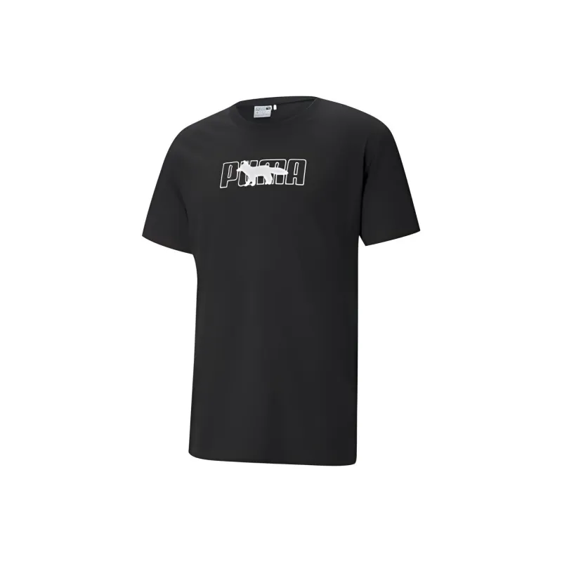 Maison Kitsune X PUMA X MAISON T Shirts Unisex Black-0