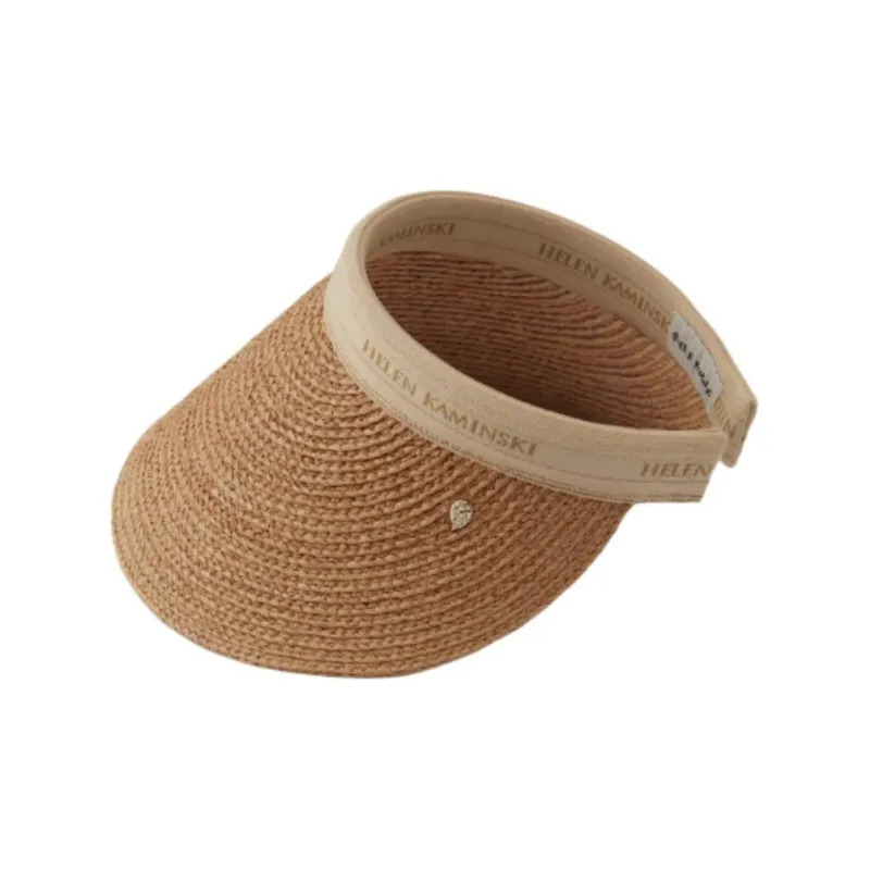 HELEN KAMINSKI Raffia Sun Protection Hats Unisex Brown-2