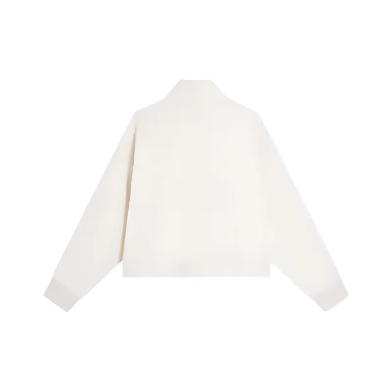 XTEP Sweatshirt Women's Cotton White-1