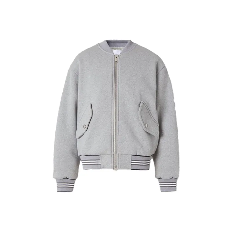 Burberry Jackets Coats Men's Heather Gray-0