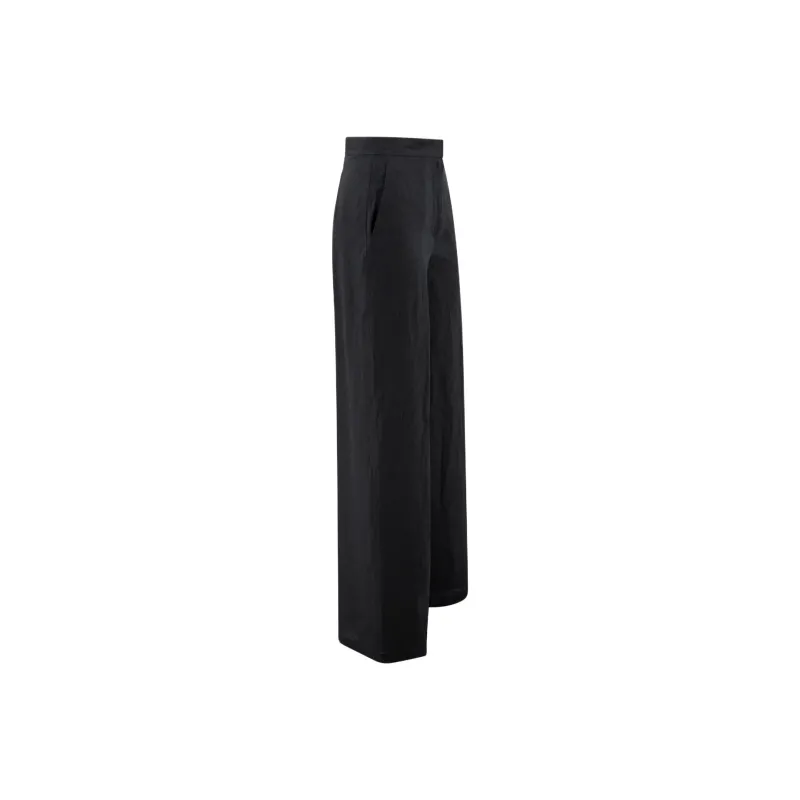 MaxMara Studio Casual Pants Women's Black-2
