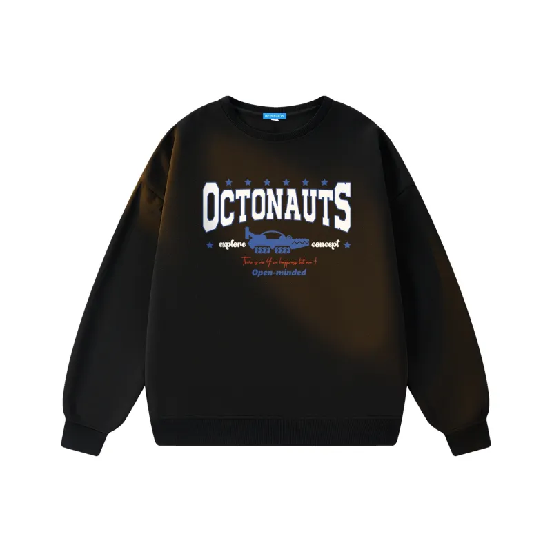 Small Columns Under The Sea Sweatshirt Unisex-6