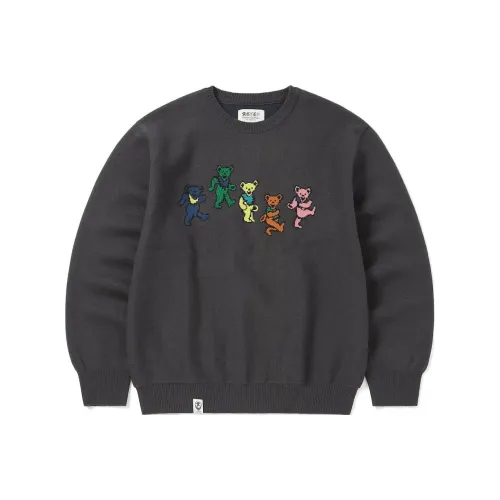 Thisisneverthat X Grateful Dead Dancing Bears Knit Sweater