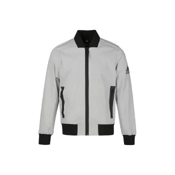 Adidas Bomber Wv Urban Jacket Men's Gray