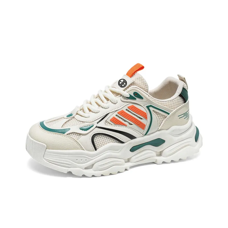 Yi Jiabao Wear resistant, Non slip And Breathable Low Top Chunky Sneakers Men's-1