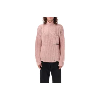 MARNI Distressed Long-Sleeved Jumper