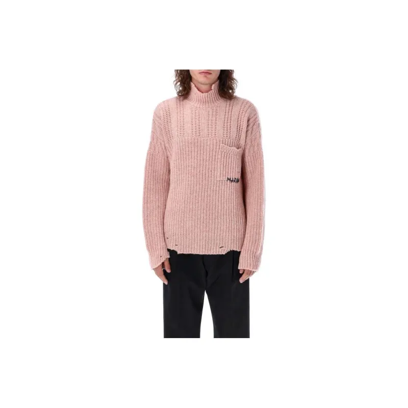 MARNI Distressed Long Sleeved Jumper-0