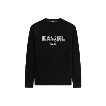 KARL LAGERFELD FW23 Sweatshirt Men's Black