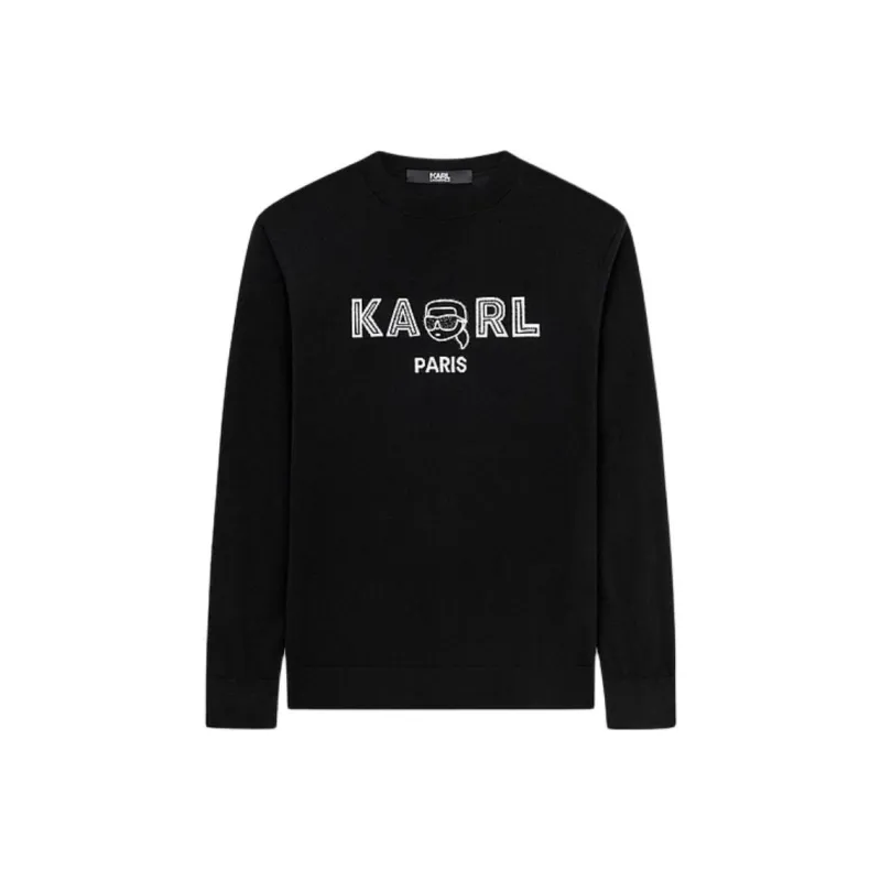KARL LAGERFELD FW23 Sweatshirt Men's Black-0