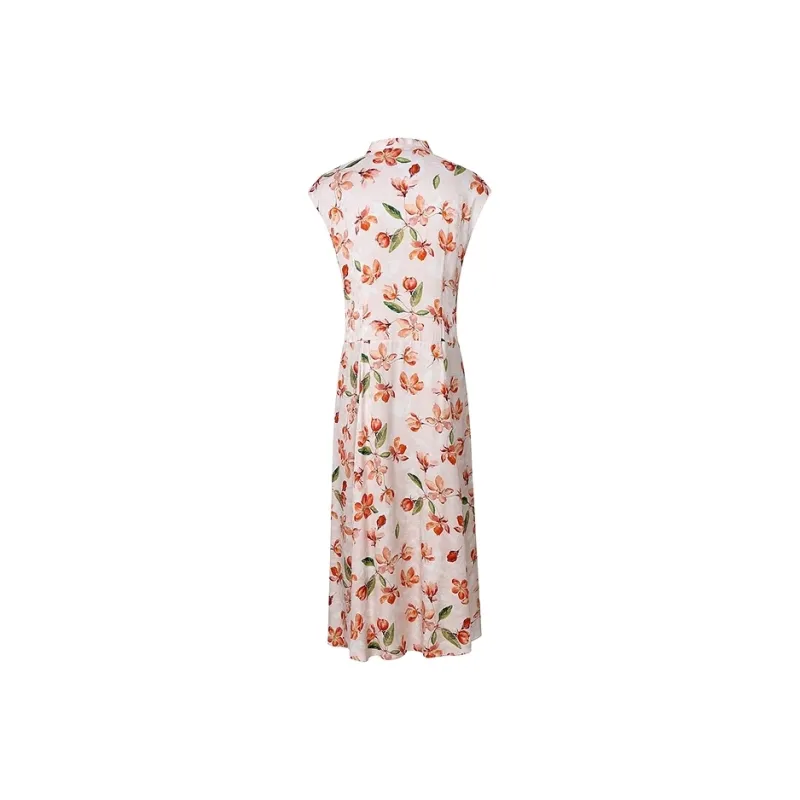 Firststation Sleeveless Dress Women's Pink-1