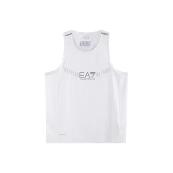 EMPORIO ARMANI EA7 Tank Tops Men White