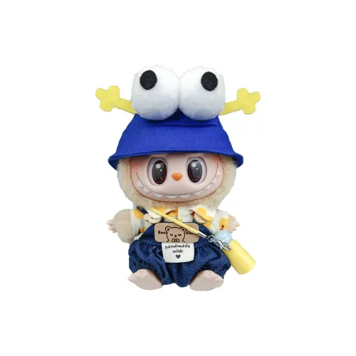 [Modified Doll] POP MART Labubu THE MONSTERS Sitting Party Collection Eyeing Confirmed, Pisces, Cute Hang Tag Box 15cm