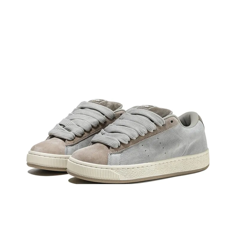 FERW Mist Stream Coverage Slip Resistant, Balanced, And Breathable Low Top Skateboard Shoes Unisex Beige Brown-1