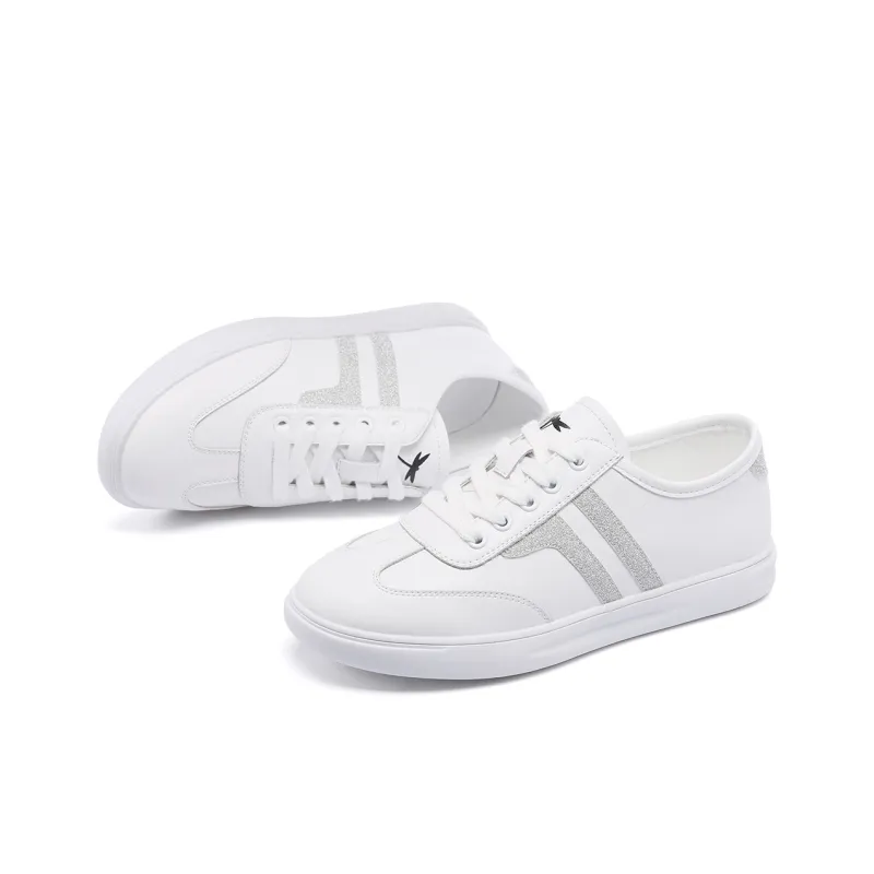 RED DRAGONFLY White Sneakers For Women's Abrasion Resistant Low Top Skateboard Shoes Women's-3