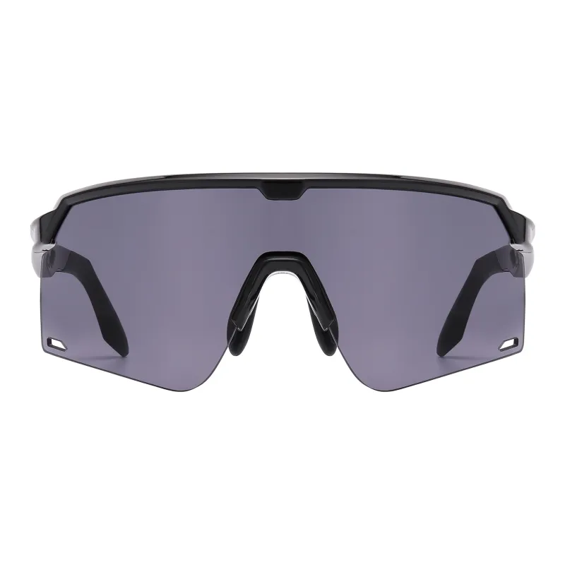 SUYAN TR/Memory Plastic Plate Alloy Frame Irregular Shape Sunglasses Unisex-1