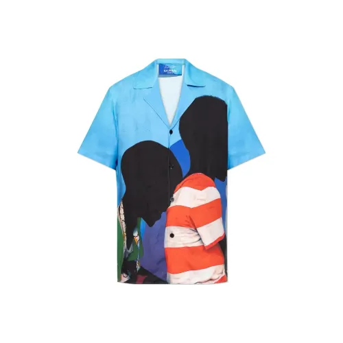 BALMAIN Prince Gyasi Printed Twill Pyjama Shirt