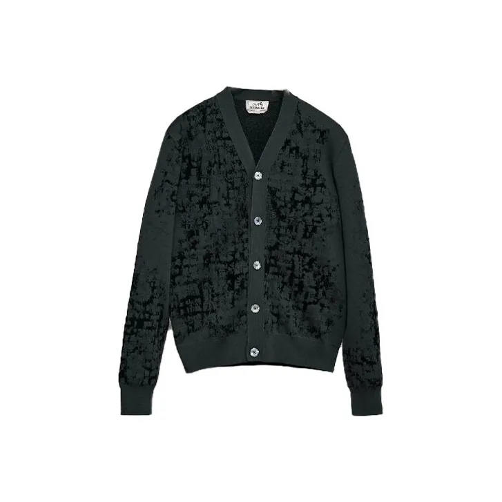 HERMES FW22 Knitwear Men's Olive Green-0