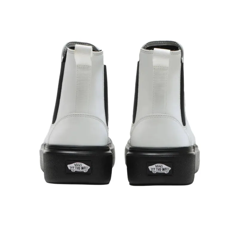 Vans Hover Collection Short Chelsea Boots Unisex White-3