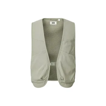 UNIQLO SS24 Tank Tops Men's Gray Green