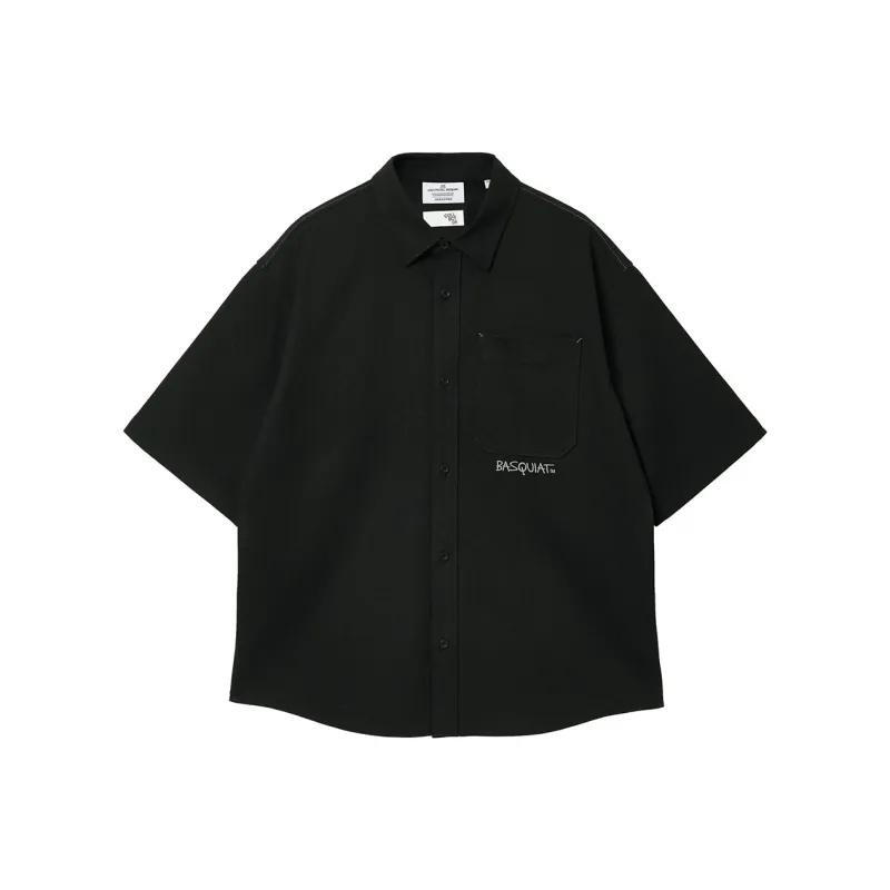 JACK JONES· JACK JONES/Jack Jones X Basquiat Shirt Men's E40 Black-0