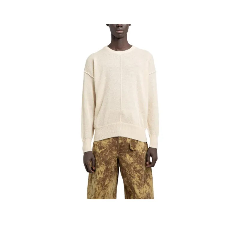 Lemaire Drop Shoulder Fine-Knitted Jumper-0