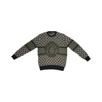 VERSACE Sweaters Men Green