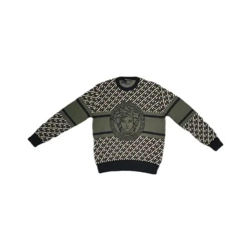 VERSACE Sweaters Men Green