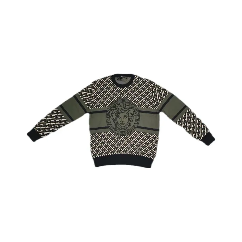 VERSACE Sweaters Men Green-0