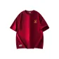 [260g Heavyweight 100% cotton Twin Yarn]Burgundy