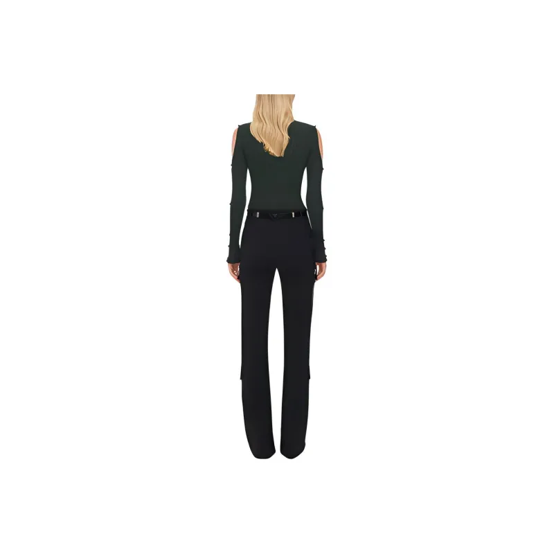 Bottega Veneta Cut Out Turtleneck Sweater-1