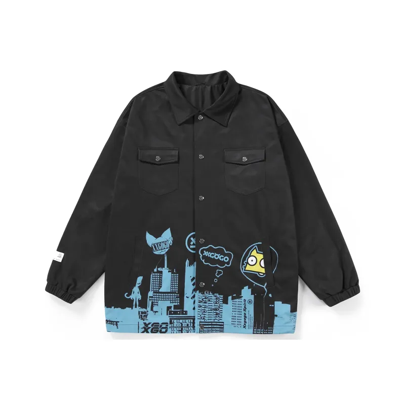 XXGOGO Loose Fit Workwear Jacket Unisex-0
