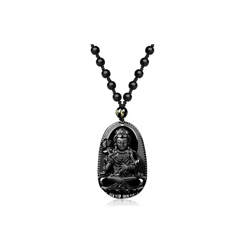 SUNFEEL Obsidian Necklaces Unisex-9