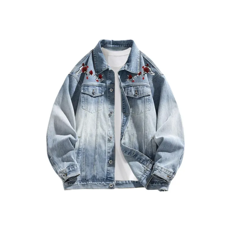 RED DRAGONFLY Denim Jacket Unisex-3