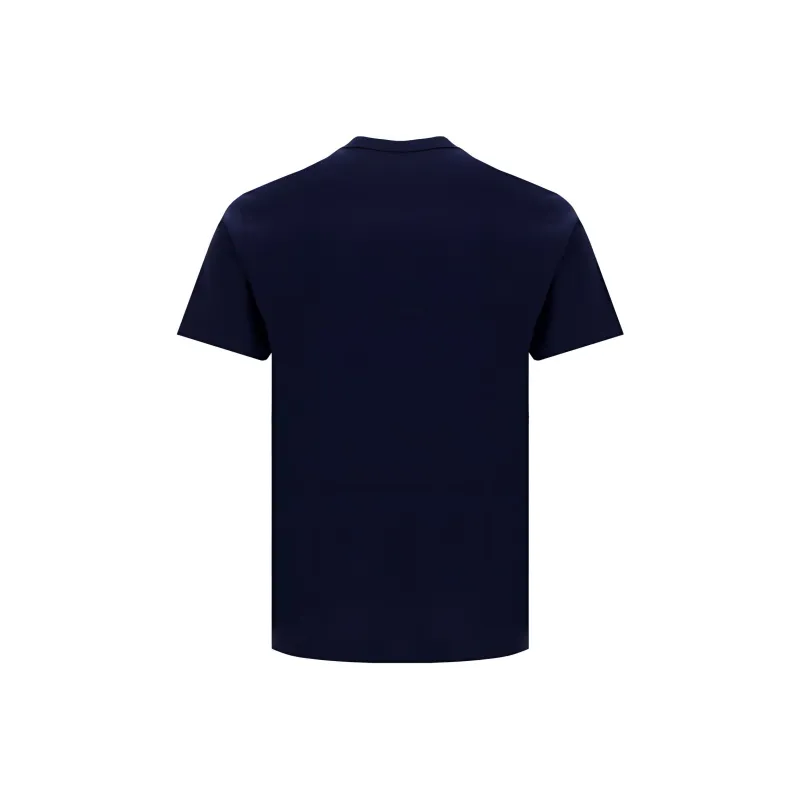 Maison Kitsune T Shirts Men Blue-1