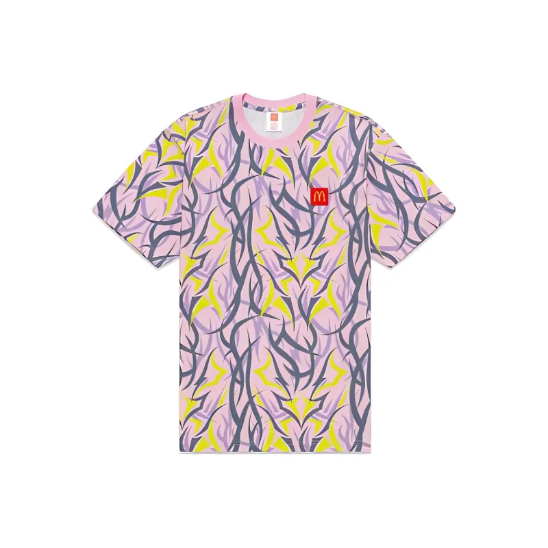 Mcdonald's X CLOT X McDonald's Co brand T Shirts Unisex Purple-0