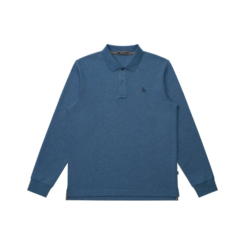 HAZZYS 2024 T-Shirt Gift Box Spring And Autumn Men's-3